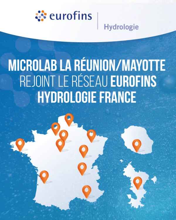Microlab rejoint Eurofins Hydrologie France